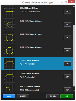 Marine construction software - Dredge master Pile -  managing the piles